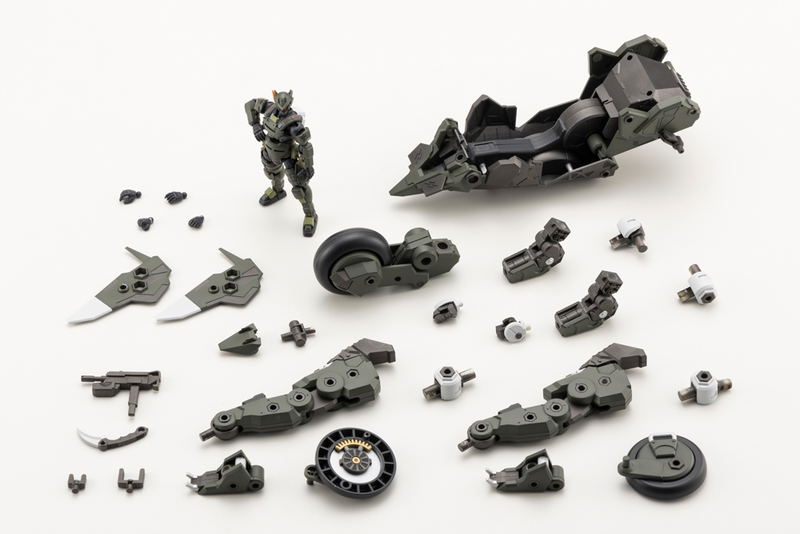 Hexa Gear 1/24 Scale Plastic Model Kit: Definition Armor VT1 image 29