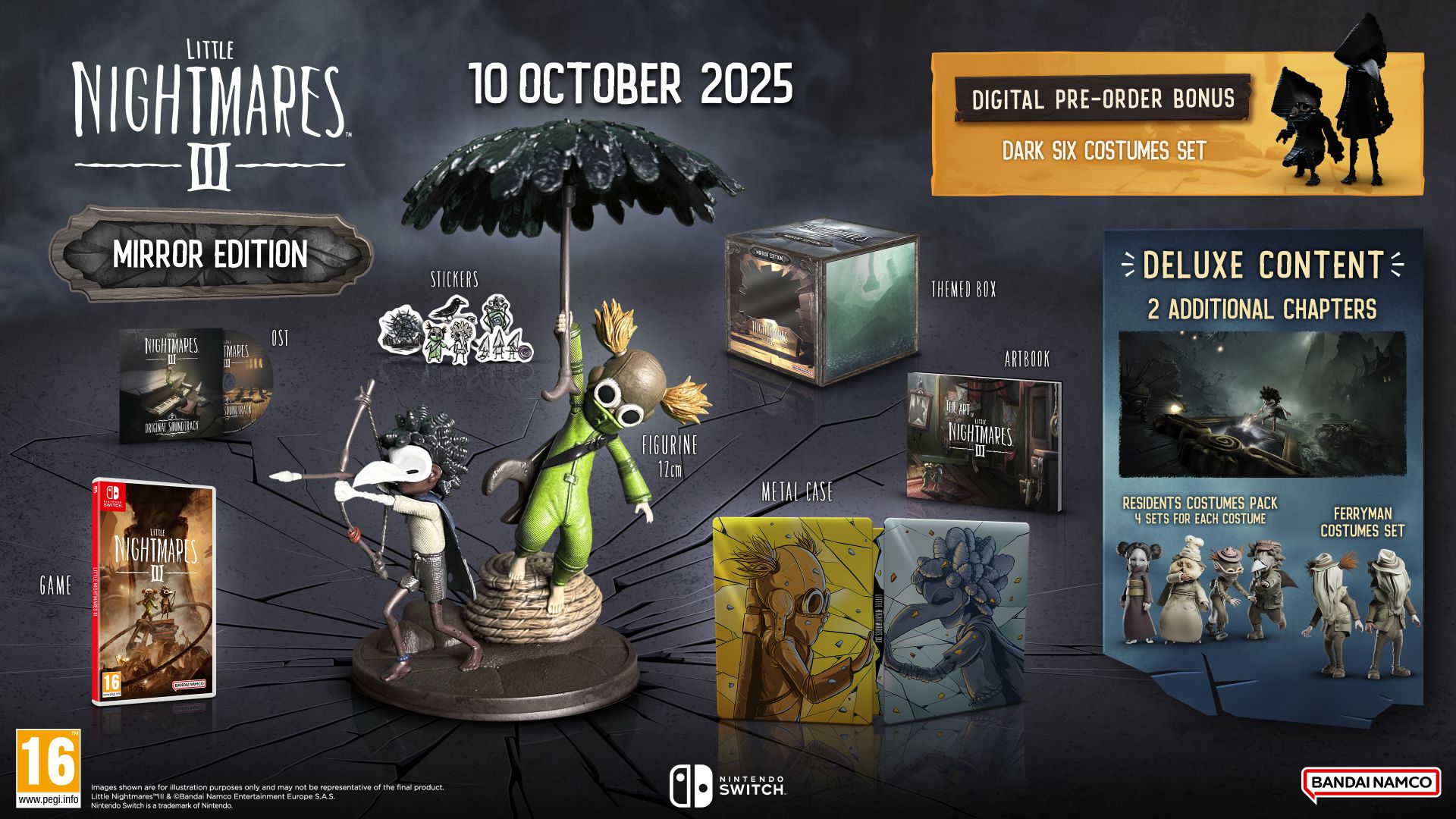 Little Nightmares III [Mirror Edition] for Nintendo Switch