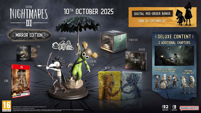 Little Nightmares III [Mirror Edition] <span class="ext" style="background-color: #ff8c00; color: #FFFFFF;">Game Key Cart</span> image 1