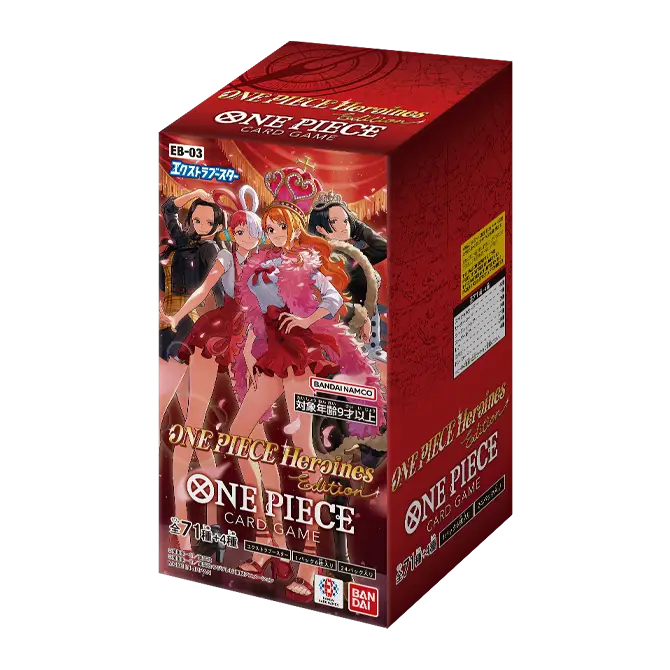 One Piece Card Game Extra Booster One Piece Heroines Edition EB-03 (Set of 24 Packs) (Re-run) One Piece Card Game Extra Booster One Piece Heroines Edition EB-03 (Set of 24 Packs) (Re-run)