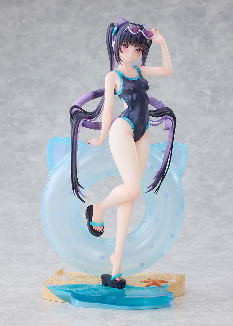 Rosuuri Original Character 1/7 Scale Pre-Painted Figure: Cheshire Cat Mika Swimsuit Ver. image 2