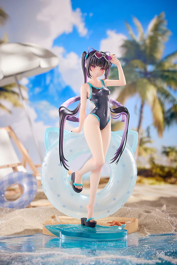 Rosuuri Original Character 1/7 Scale Pre-Painted Figure: Cheshire Cat Mika Swimsuit Ver. image 8