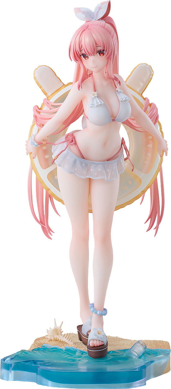 Rosuuri Original Character 1/7 Scale Pre-Painted Figure: White Rabbit Rosu Swimsuit Ver.