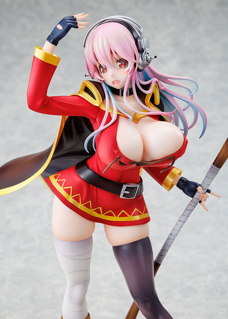 Super Sonico Konosuba God's Blessing on this Wonderful World! 1/7 Scale Pre-Painted Figure: Megumin Collaboration Ver. image 12