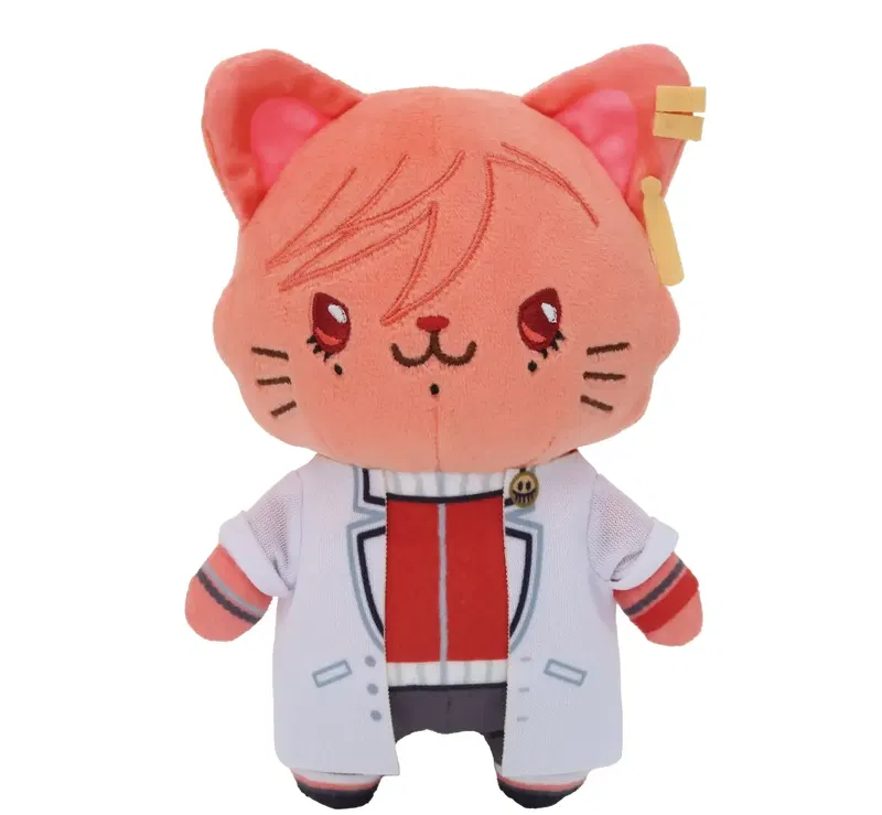 Tougen Anki WithCAT Plush Key Chain With Eye Mask Oiranzaka Kyoya image 1