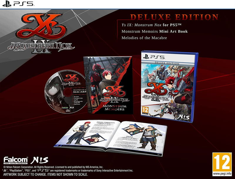 Ys IX: Monstrum Nox [Deluxe Edition] (German Cover) image 1