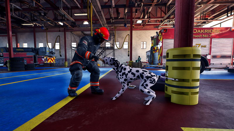 Firefighting Simulator: Ignite - Fire Station Companion Pack (DLC) <span class="ext" style="background-color: #B0000F; color: #FFFFFF;">DLC</span> <span class="ext" style="background-color: #2a475e; color: #FFFFFF;">STEAM</span> <span class="ext ext_digital">digital</span> image 8