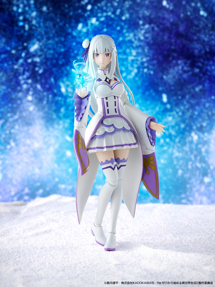Re:Zero kara Hajimeru Isekai Seikatsu Plastic Model Kit: Emilia image 9