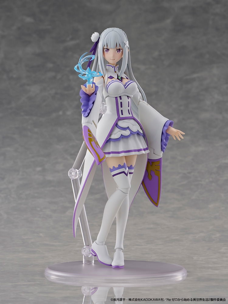 Re:Zero kara Hajimeru Isekai Seikatsu Plastic Model Kit: Emilia image 3