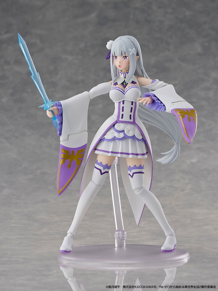 Re:Zero kara Hajimeru Isekai Seikatsu Plastic Model Kit: Emilia image 5