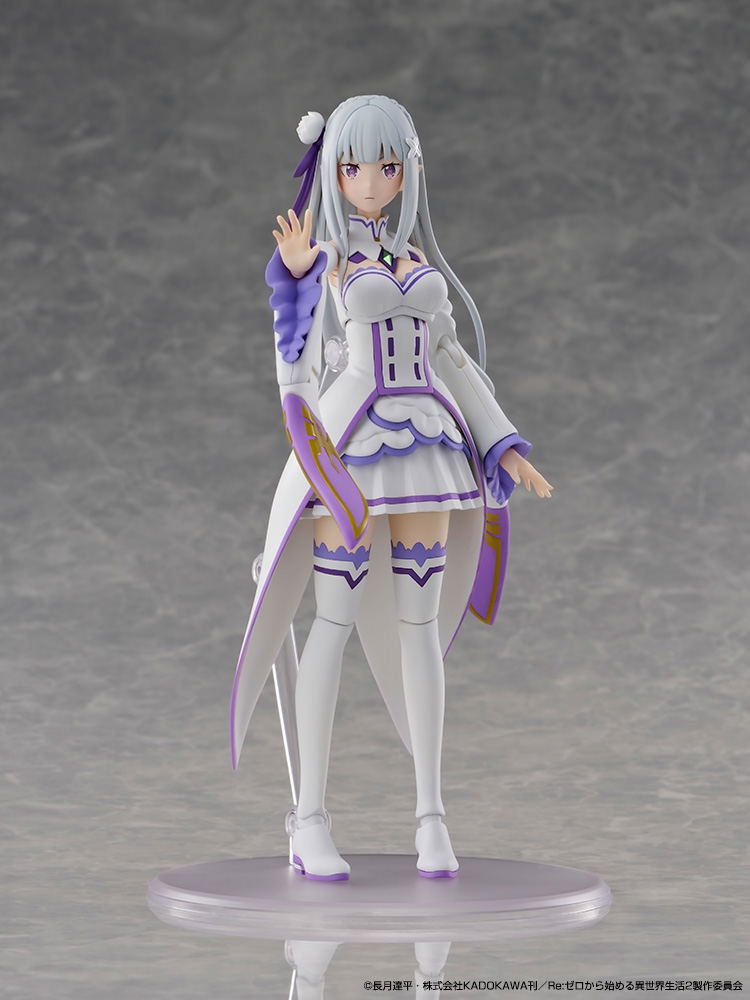 Re:Zero kara Hajimeru Isekai Seikatsu Plastic Model Kit: Emilia image 6