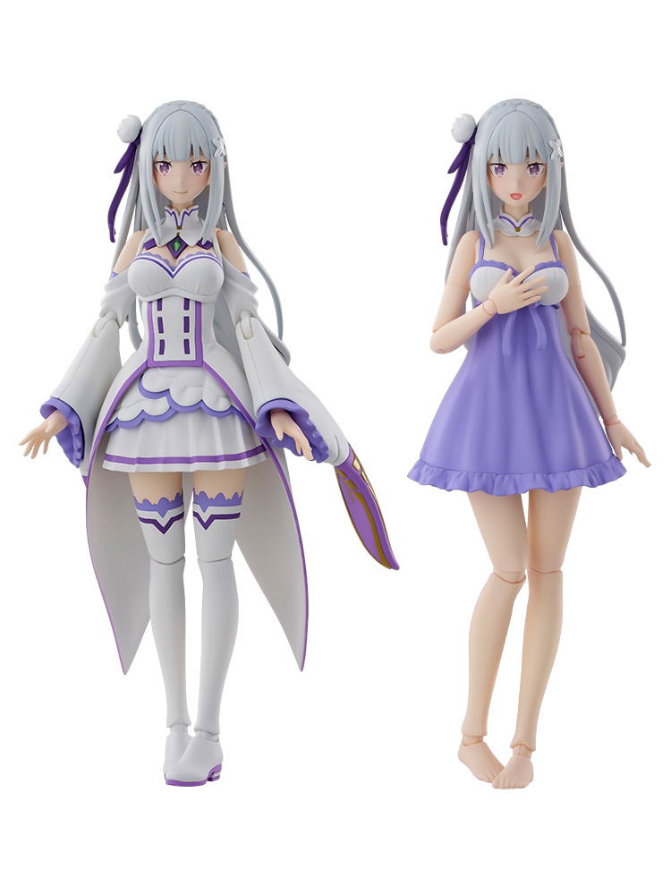 Re:Zero kara Hajimeru Isekai Seikatsu Plastic Model Kit: Emilia DX Ver. image 1