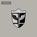 Kaiju No. 8 - Japan Defense Force 1st Unit T-shirt (Light Gray | Size M) thumbnail 5