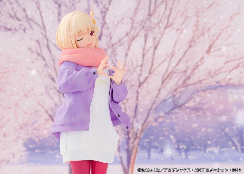 Lycoris Recoil 1/7 Scale Pre-Painted Figure: Nishikigi Chisato Winter Clothes Ver. image 10