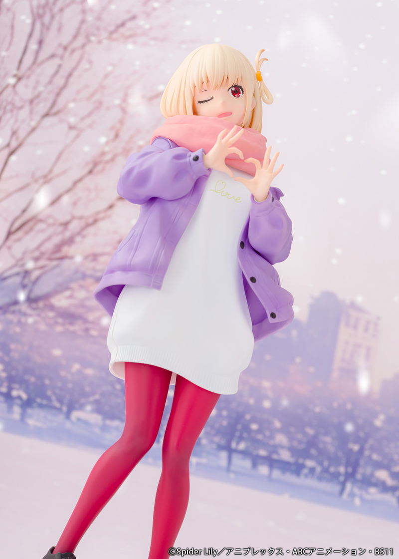 Lycoris Recoil 1/7 Scale Pre-Painted Figure: Nishikigi Chisato Winter Clothes Ver. image 11
