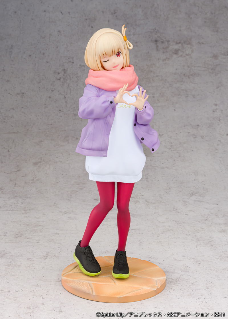 Lycoris Recoil 1/7 Scale Pre-Painted Figure: Nishikigi Chisato Winter Clothes Ver. image 3