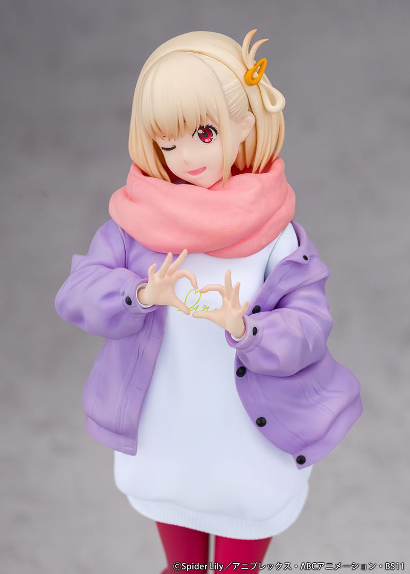 Lycoris Recoil 1/7 Scale Pre-Painted Figure: Nishikigi Chisato Winter Clothes Ver. image 4