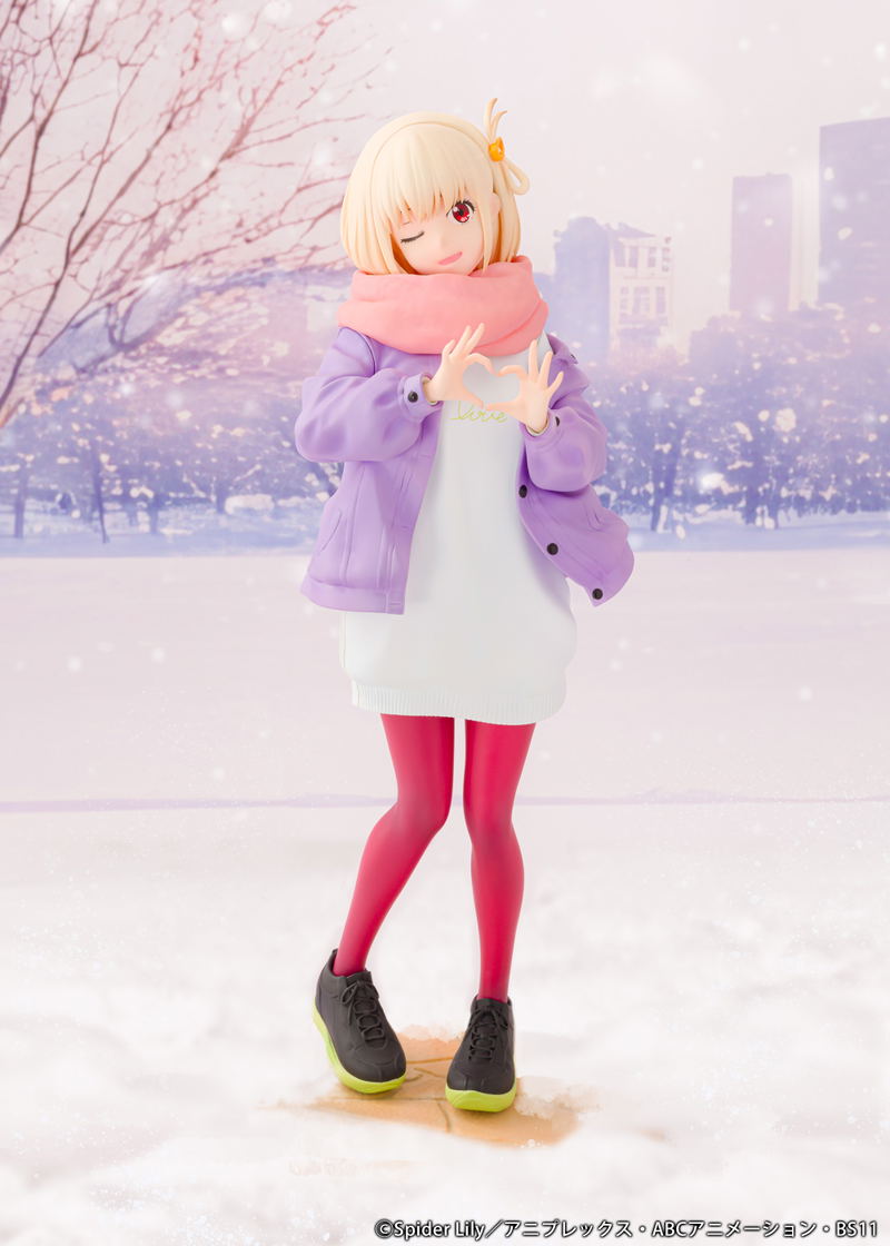 Lycoris Recoil 1/7 Scale Pre-Painted Figure: Nishikigi Chisato Winter Clothes Ver. image 6