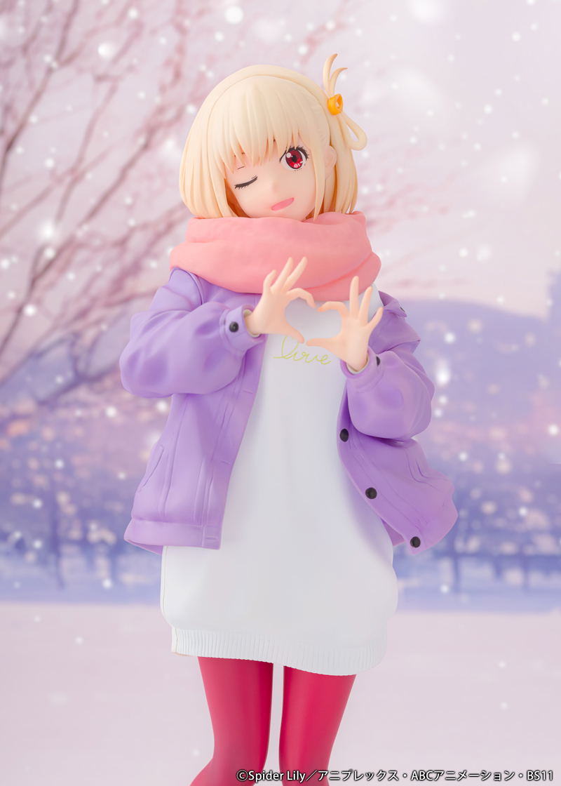 Lycoris Recoil 1/7 Scale Pre-Painted Figure: Nishikigi Chisato Winter Clothes Ver. image 7