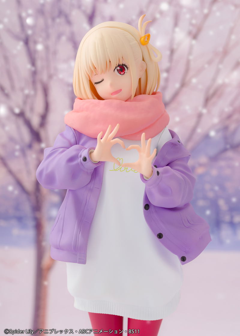 Lycoris Recoil 1/7 Scale Pre-Painted Figure: Nishikigi Chisato Winter Clothes Ver. image 9