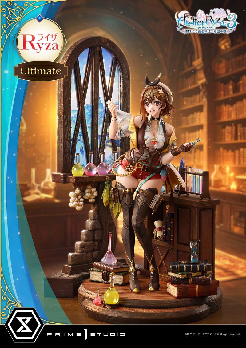 Ultimate Premium Masterline Atelier Ryza 3 Alchemist of the End & the Secret Key 1/4 Scale Statue: Ryza Ultimate Version image 3
