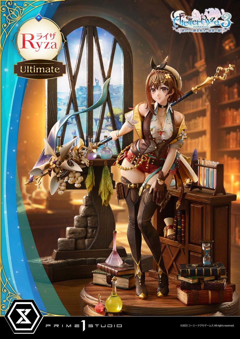 Ultimate Premium Masterline Atelier Ryza 3 Alchemist of the End & the Secret Key 1/4 Scale Statue: Ryza Ultimate Version image 9
