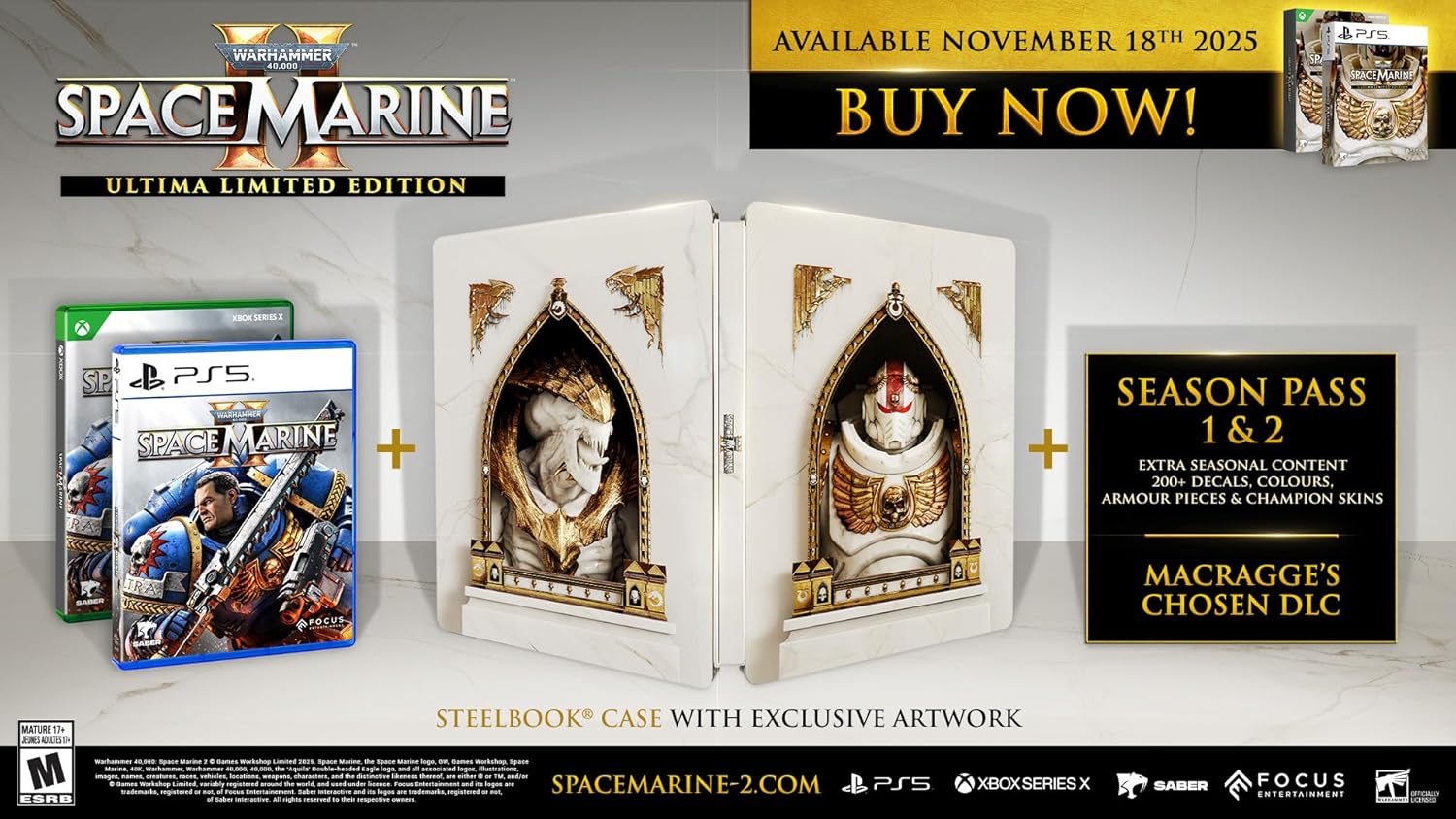 Warhammer 40,000: Space Marine II [Ultima Limited Edition] — Import Game Deal