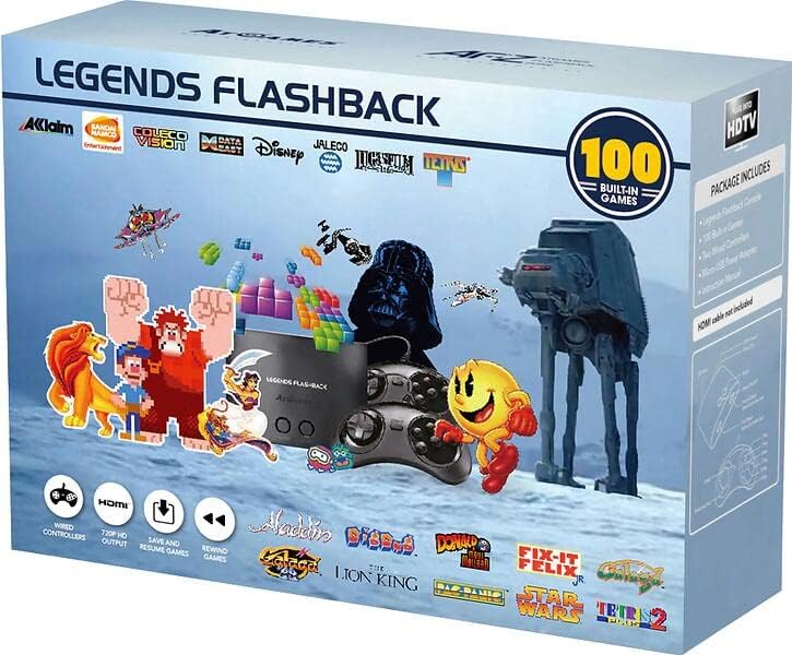 Legend FlashbACk W/ 100 Built-In Games image 2