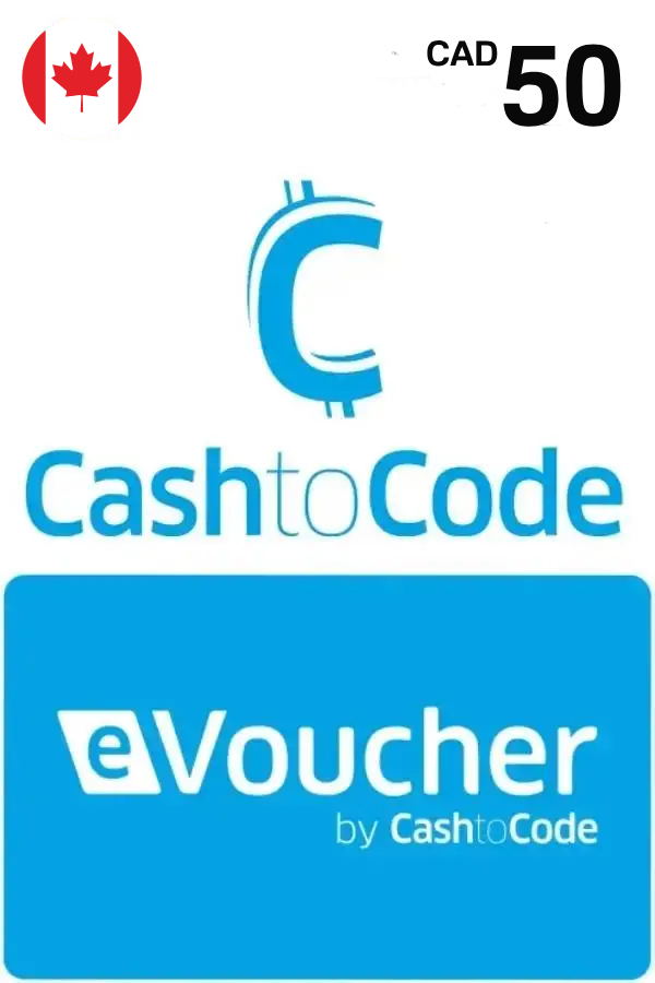CashtoCode Gift Card 50 CAD | Canada Account only <span class="ext ext_digital">digital</span> image 1