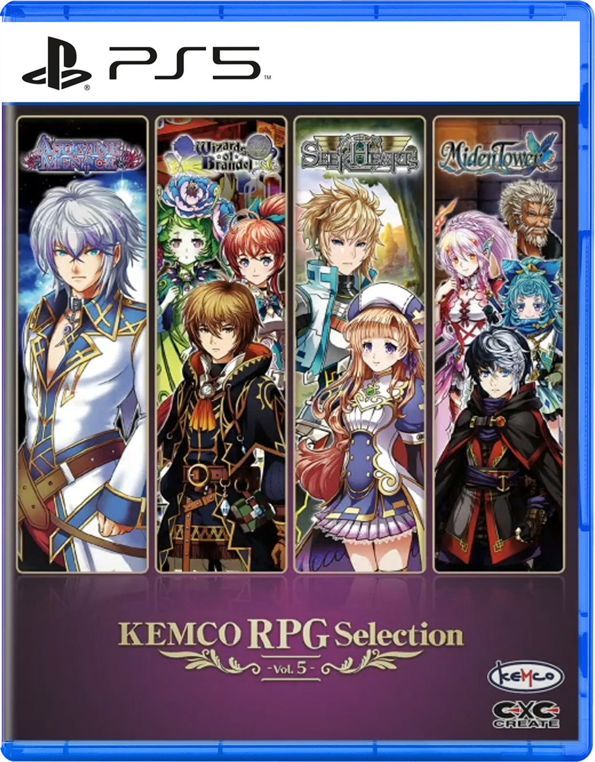 Kemco RPG Selection Vol. 5 (Multi-Language) (Cover - English) for PlayStation 5