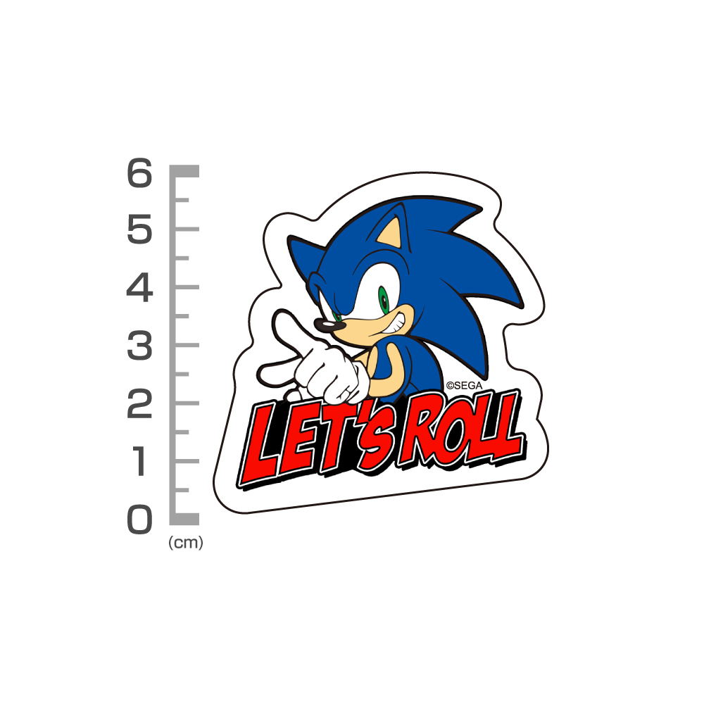 Sonic The Hedgehog Mini Sticker Set