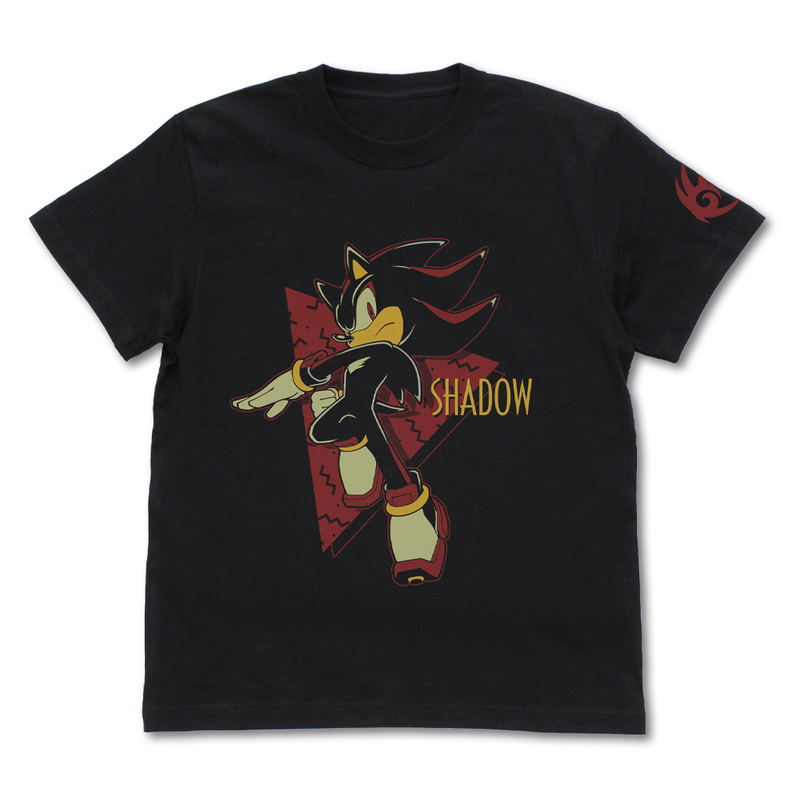 Sonic The Hedgehog - Shadow Retro Pop T-shirt (Black | Size L) image 1