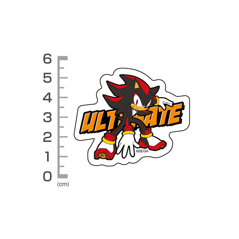 Sonic The Hedgehog - Shadow Ultimate Lifeform Mini Sticker Set