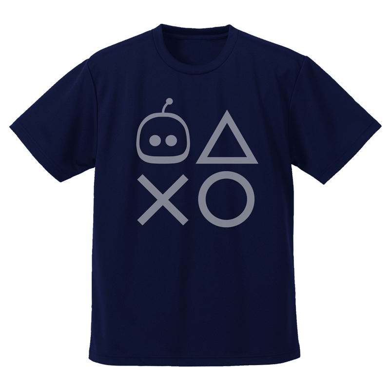 Astro Bot - Astro Shapes Dry T-shirt (Navy | Size XL) image 2