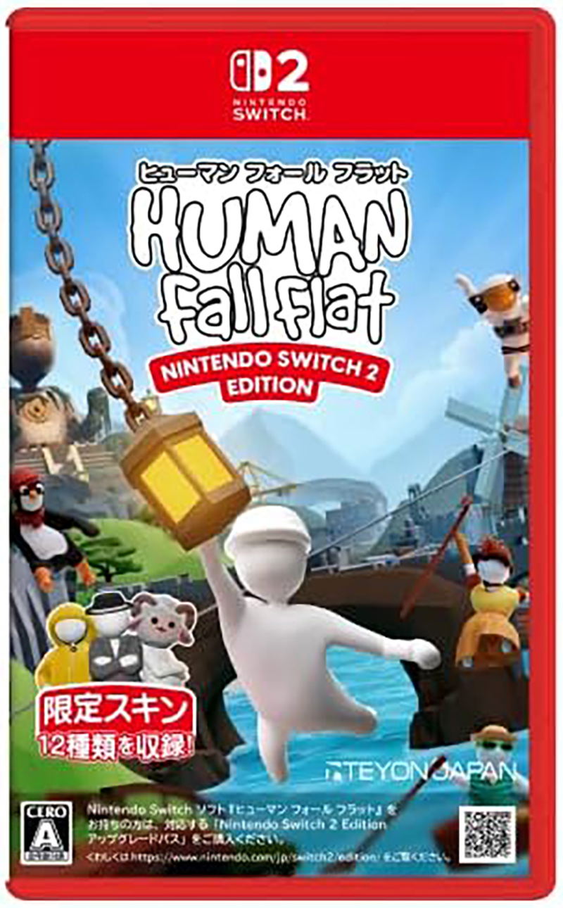 Human: Fall Flat Nintendo Switch 2 Edition (Multi-Language) <span class="ext" style="background-color: #00e206; color: #FFFFFF;">Game Cart</span> image 1