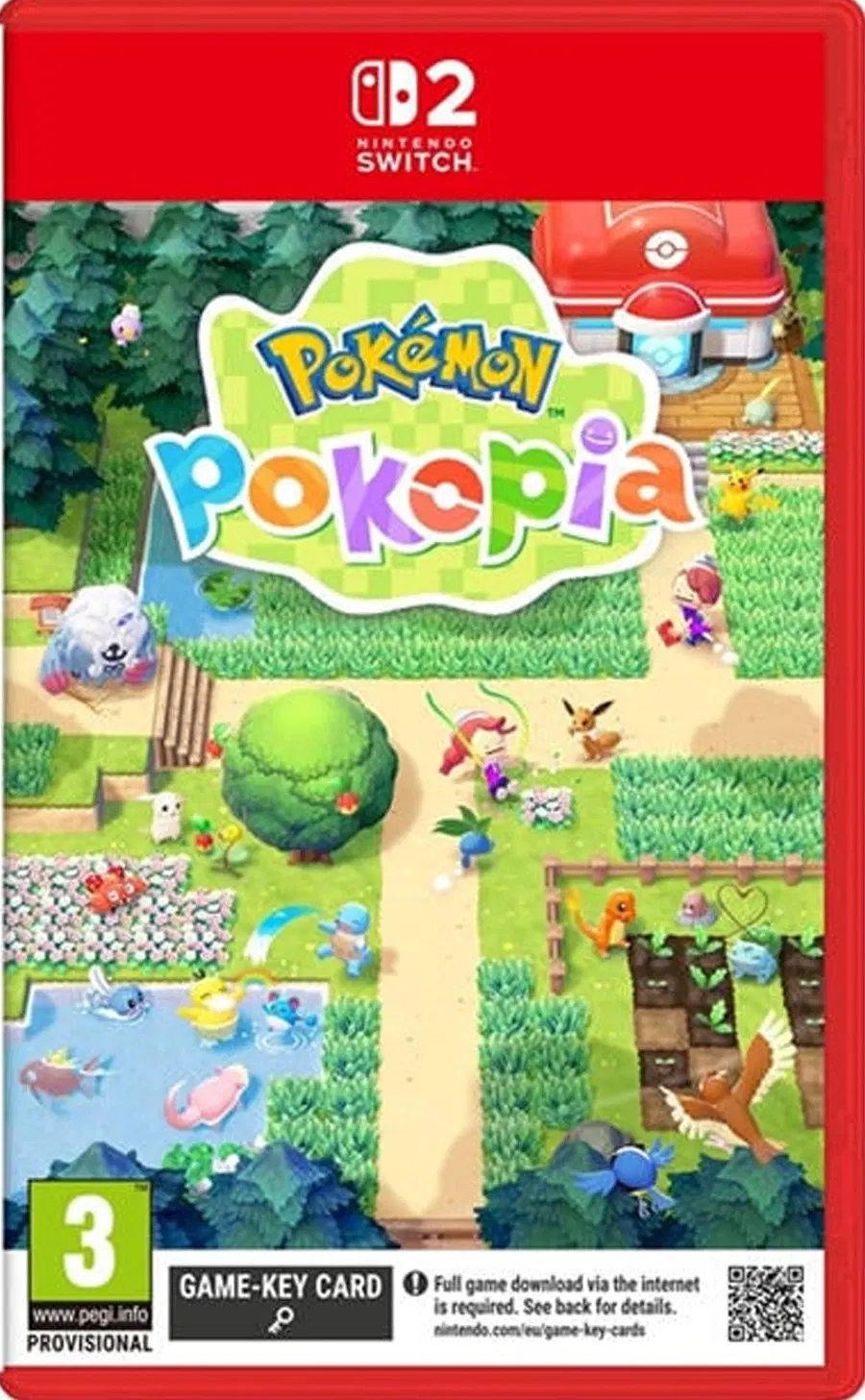 Pokemon Pokopia Game Key Cart for Nintendo Switch 2