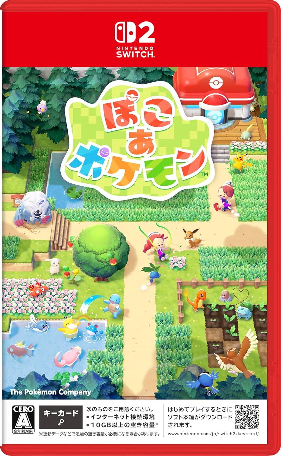 Pokemon Pokopia (Multi-Language) Game Key Cart for Nintendo Switch 2