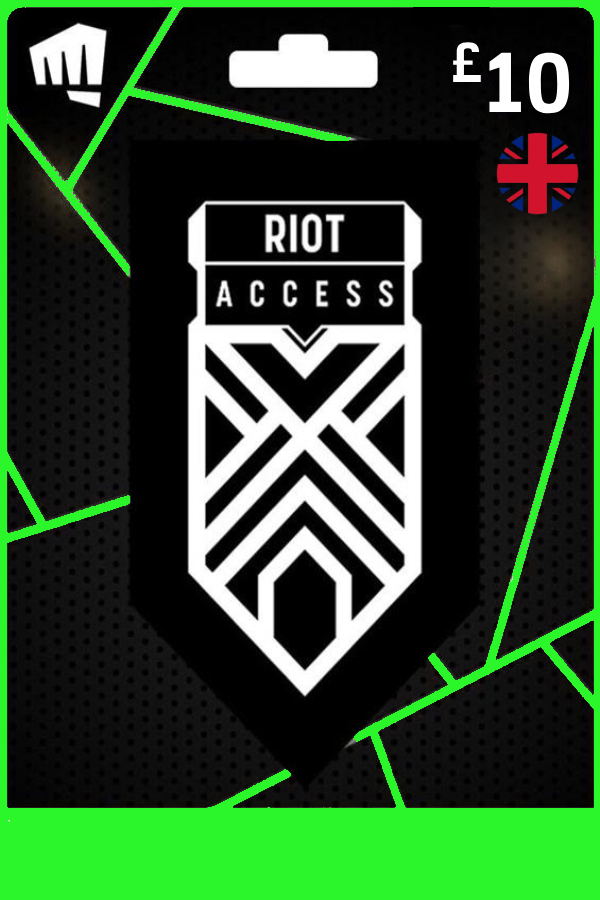 Riot Access (10 GBP) | United Kingdom Account digital — Import Game Deal
