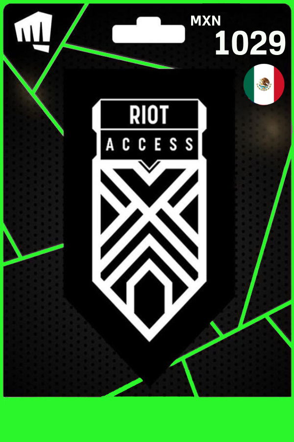 Riot Access (1029 MXN) | Mexico Account digital — Import Game Deal