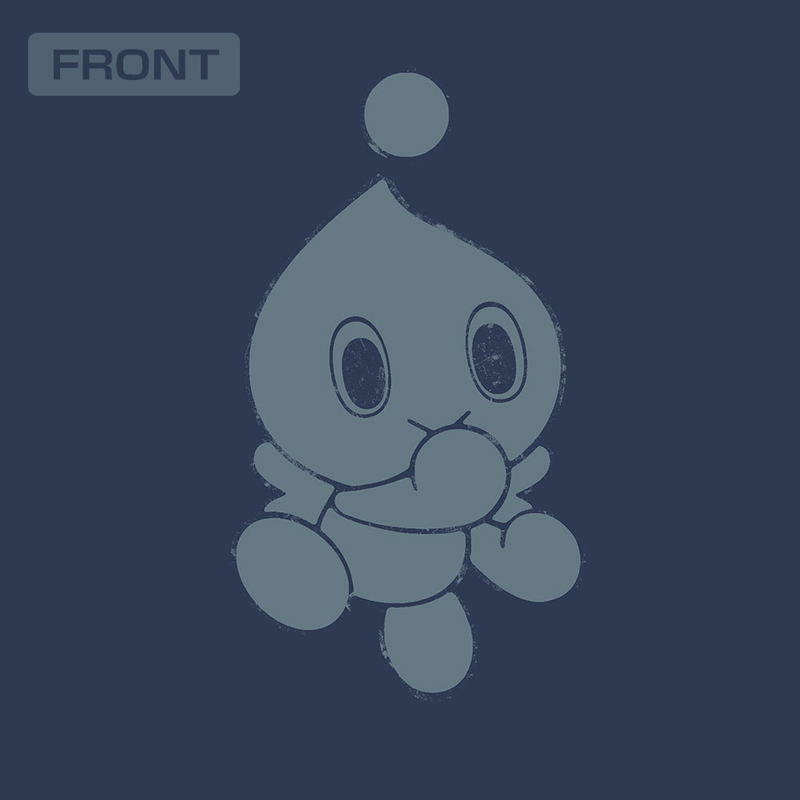 Sonic The Hedgehog - Dancing Chao T-shirt (Slate | Size XL) image 3
