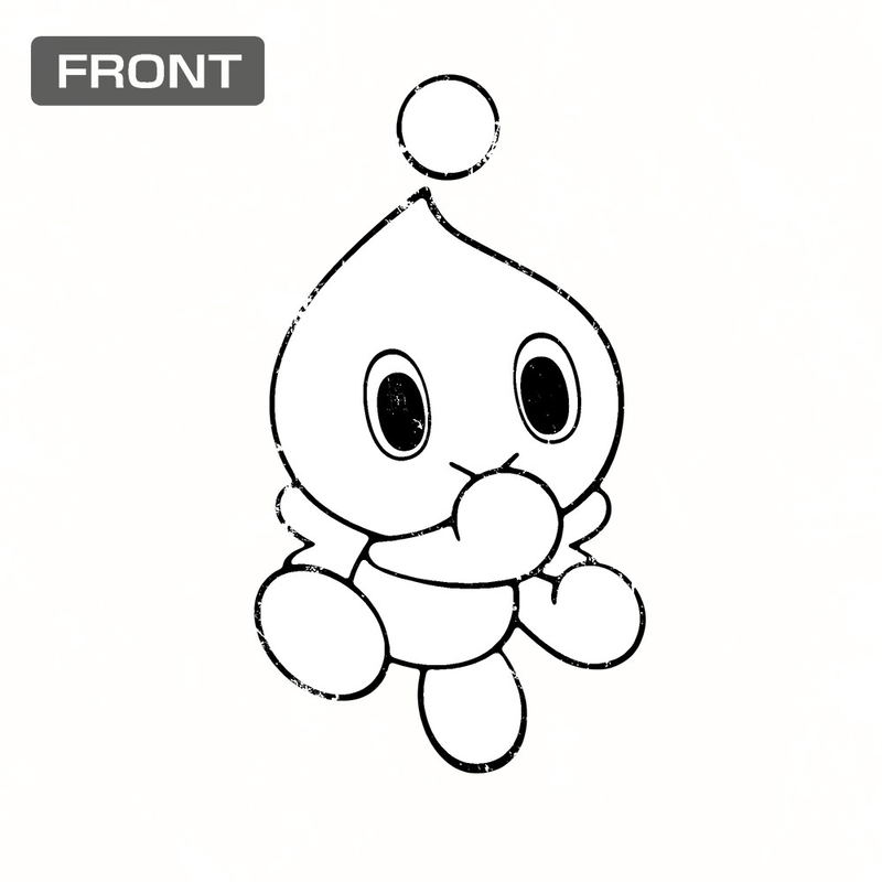 Sonic The Hedgehog - Dancing Chao T-shirt (White | Size M) image 3