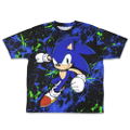 Sonic The Hedgehog Double-Sided Full Graphic T-shirt (Size M) thumbnail 2