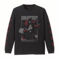 Sonic The Hedgehog - Shadow The Hedgehog Ribbed Long Sleeve T-shirt (Black | Size M) thumbnail 1