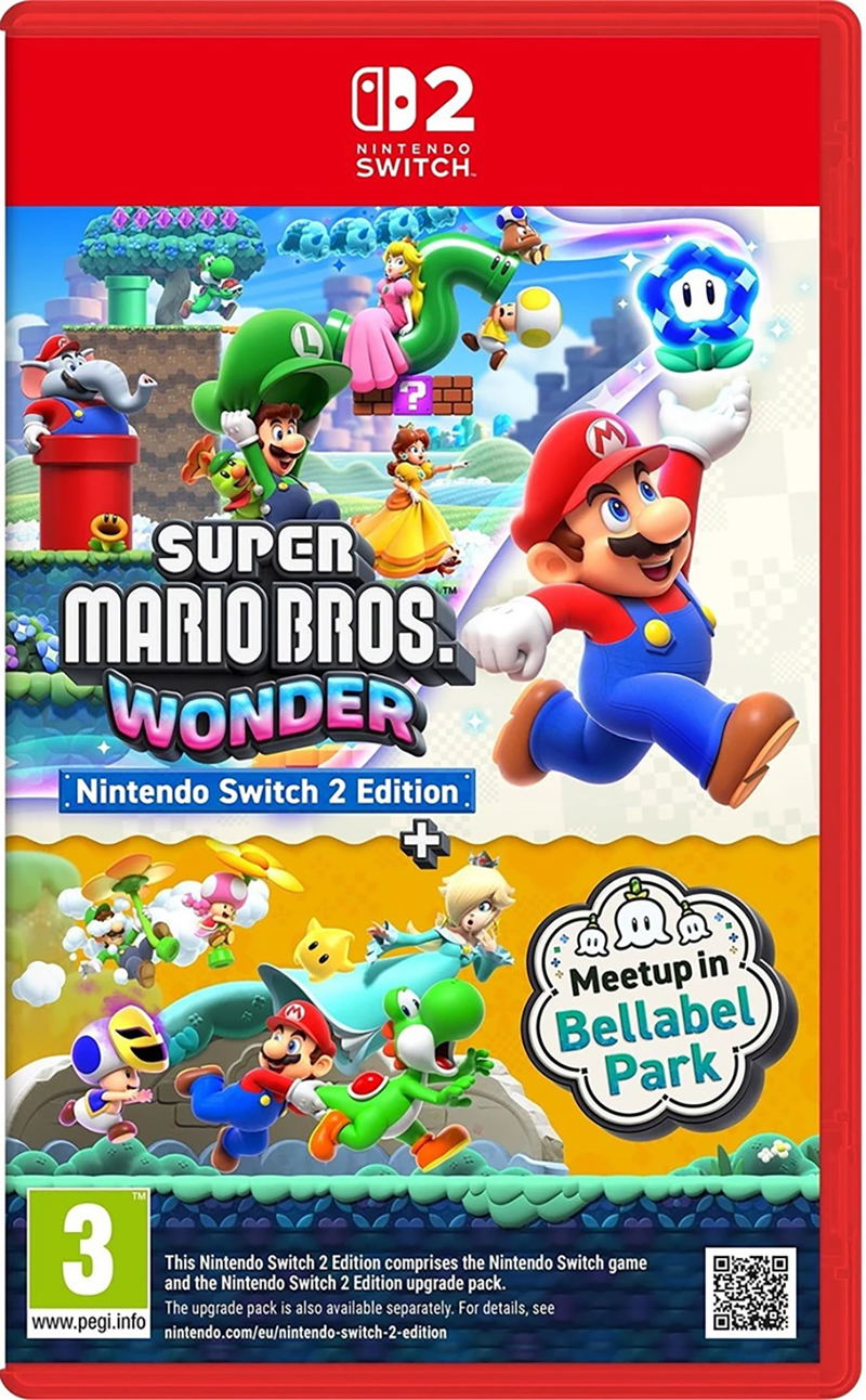 Super Mario Bros. Wonder: Nintendo Switch 2 Edition + Meetup in Bellabel Park <span class="ext" style="background-color: #00e206; color: #FFFFFF;">Game Cart</span> image 1