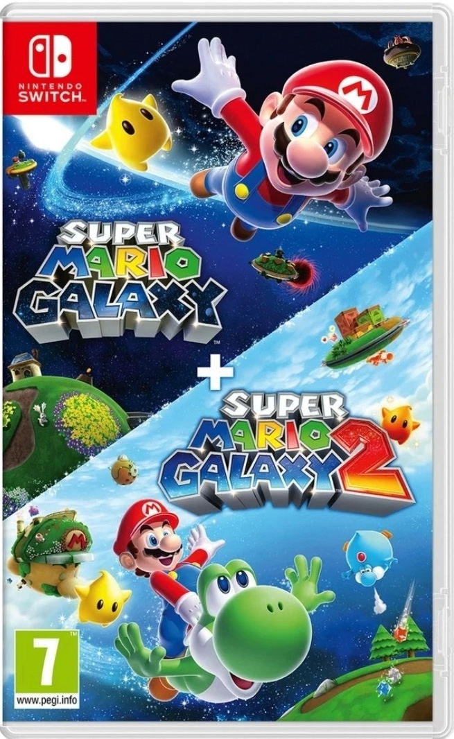 Super Mario Galaxy + Super Mario Galaxy 2 for Nintendo Switch, Nintendo Switch 2
