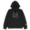 Astro Bot - Astro Shapes Pullover Hoodie (Black | Size XXL) thumbnail 1
