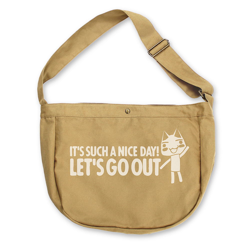 Doko Demo Issyo - Toro Let's Go Out Newspaper Bag (Sand Khaki)