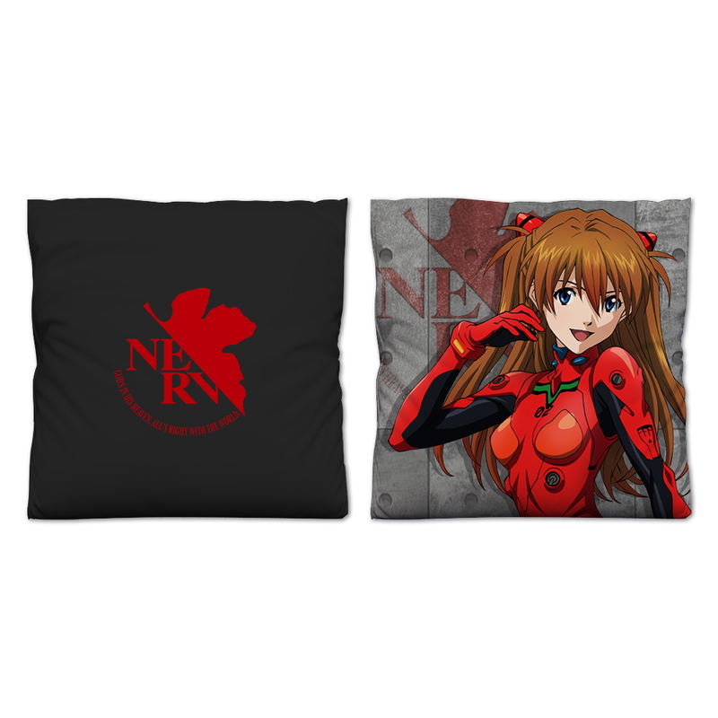 Evangelion - Shikinami Asuka Langley Double-sided Print Cushion Cover image 1