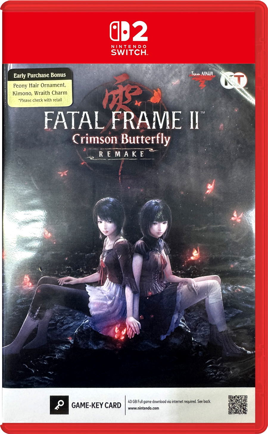 Fatal Frame II: Crimson Butterfly Remake (Multi-Language) Game Key Cart (Cover - English) — Import Game Deal