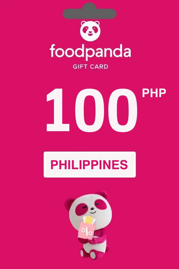 Foodpanda Gift Card 100 PHP | Philippines Account <span class="ext ext_digital">digital</span> image 1